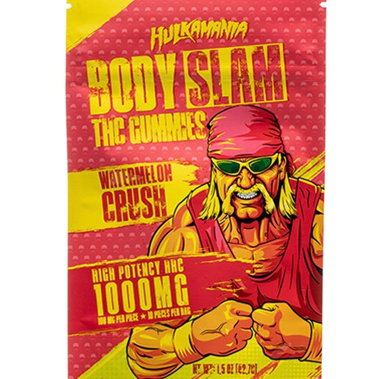 Wildberry Hulk Hogan Body Slam HHC Gummies 1000MG