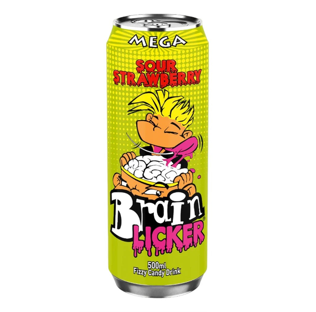 Brain Licker Soda Strawberry 500ML