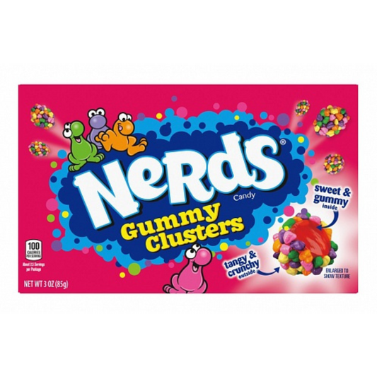 Nerds Gummy Clusters Rainbow 85G