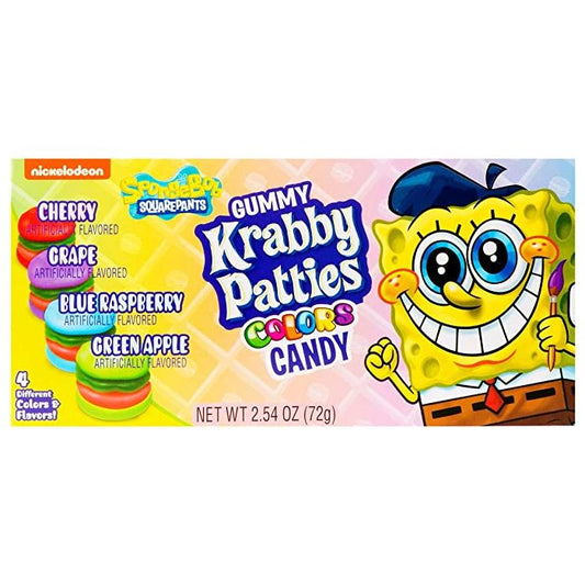 SpongeBob Krabby Patties Colors Theatre Box 72G