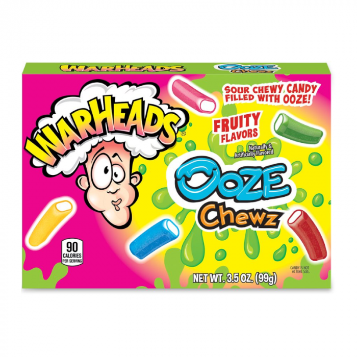 Warheads Ooze Chewz Theatre Box