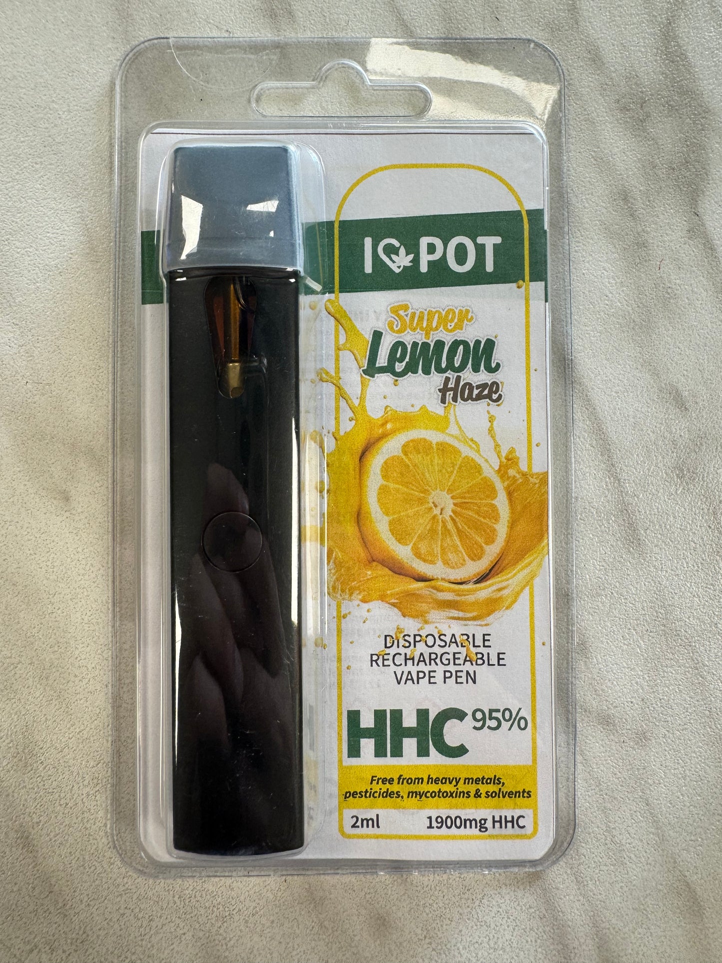 I <3 POT HHC DISPOSABLE VAPE 2ML